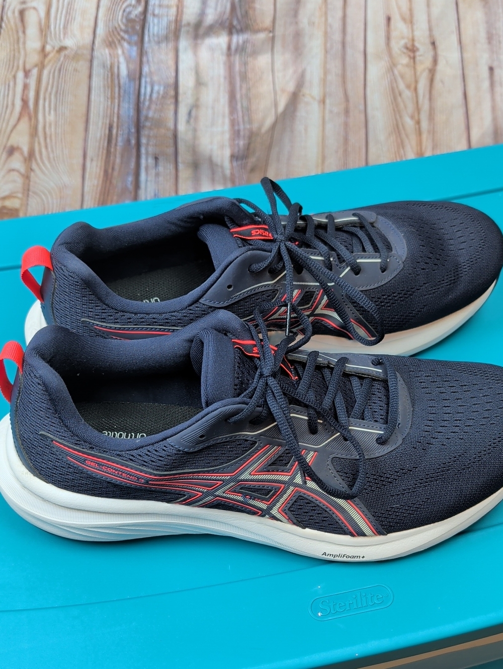 Asics Gel Contend Mens Running Shoes Size 13